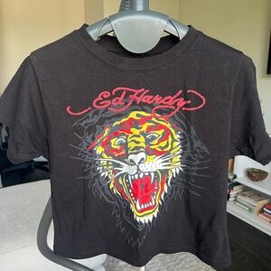 Ed Hardy Tiger Head Baby Tee